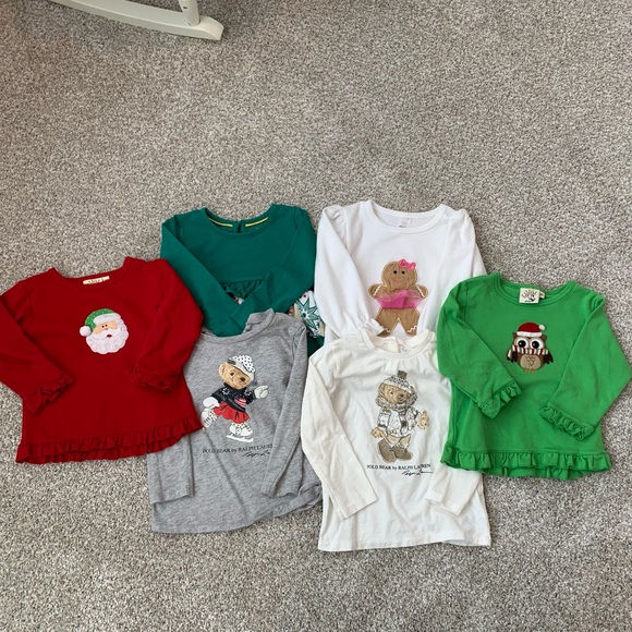Ralph Lauren Other - Toddler Girl Winter Shirt Bundle